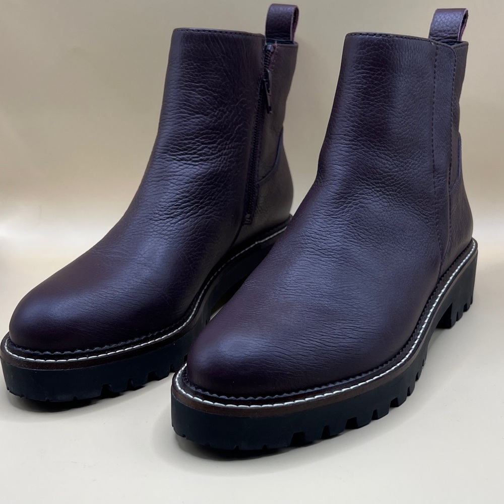 Nordstrom Women's Ankle Boots - Rich Plum